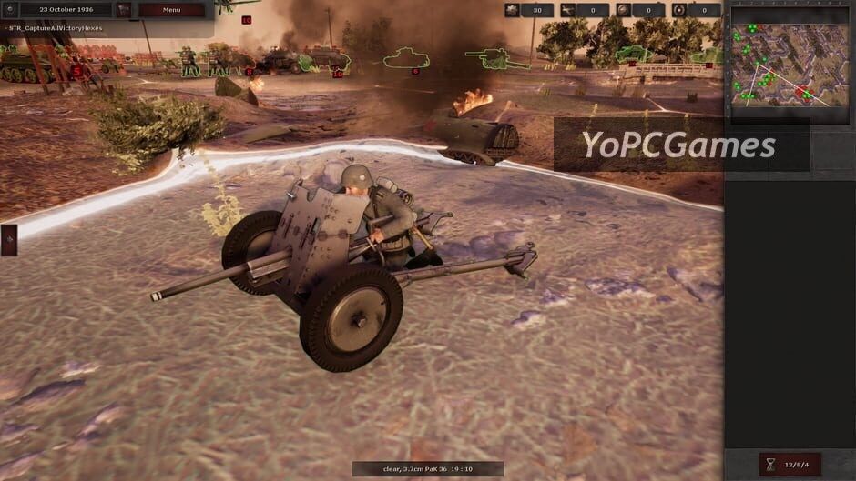panzer strategy screenshot 1