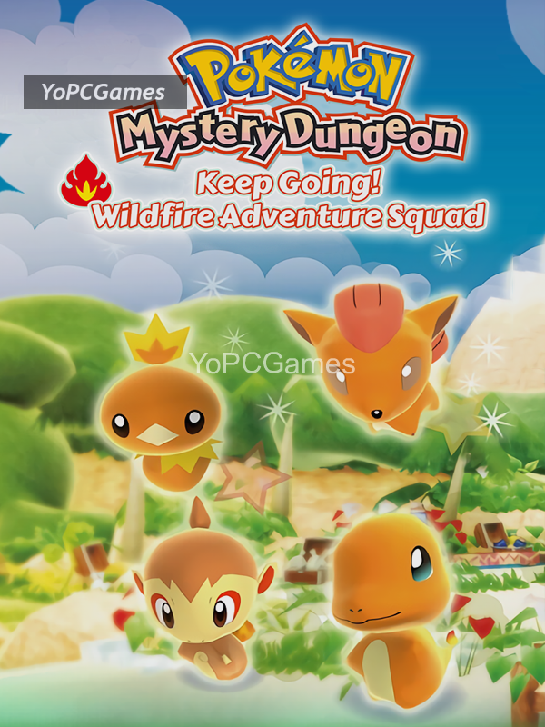 pokémon mystery dungeon: keep going! wildfire adventure squad pc