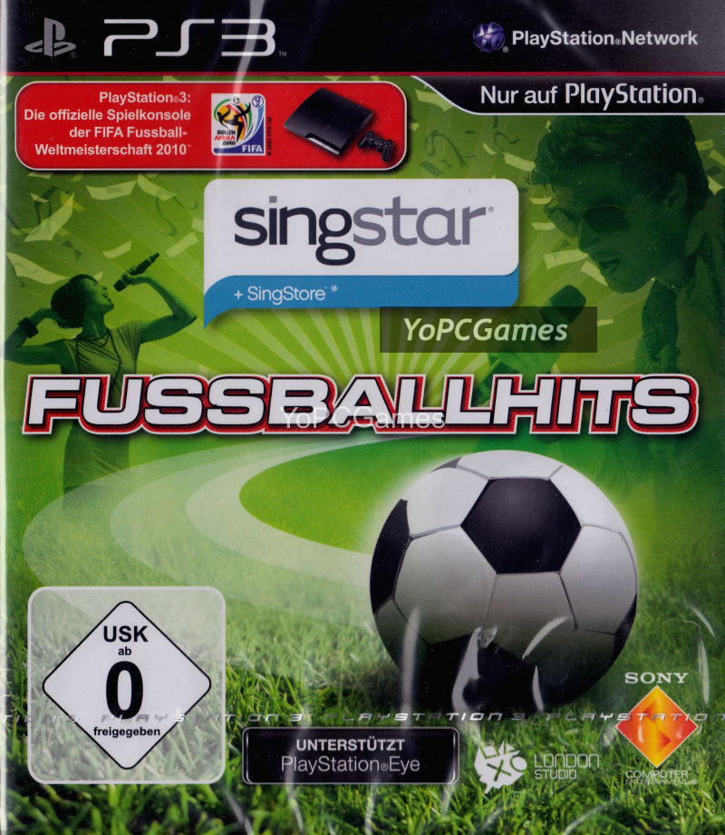singstar: fussballhits poster