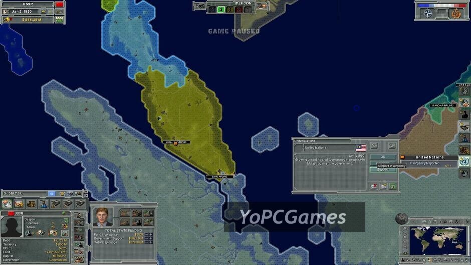 supreme ruler: cold war screenshot 2