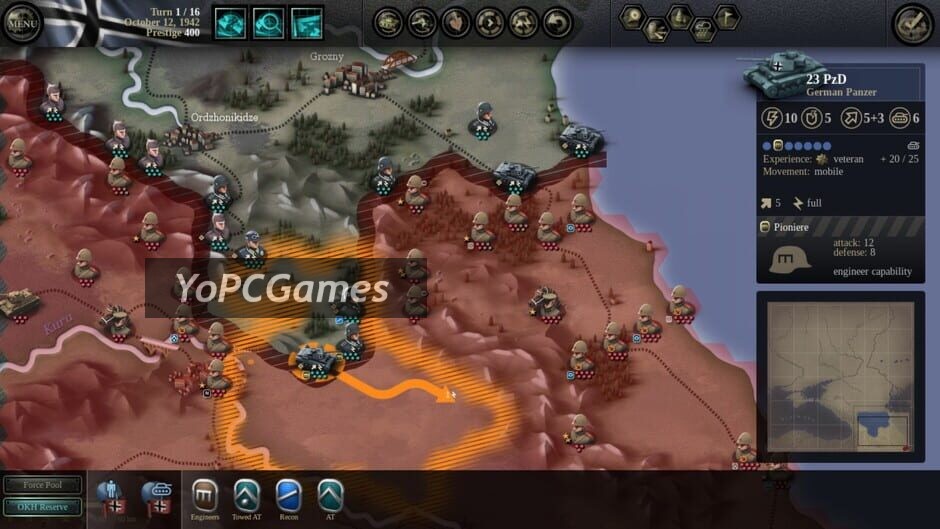 unity of command: stalingrad campaign screenshot 1