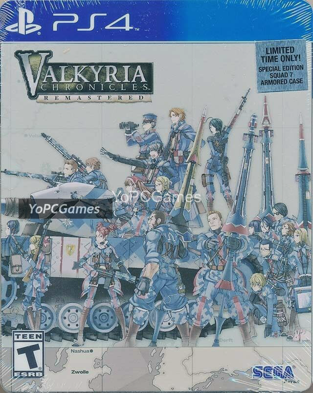 valkyria chronicles: remastered - steelbook edition game