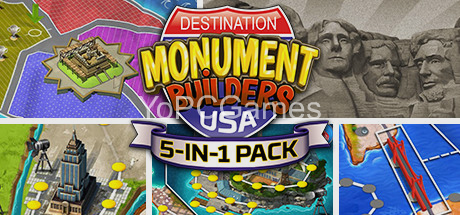 5-in-1 pack: monument builders - destination usa for pc