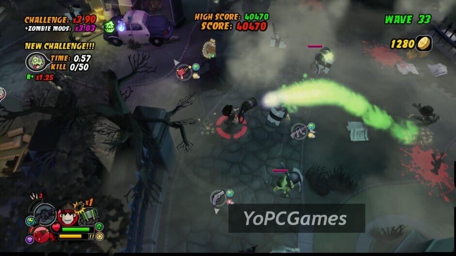 all zombies must die! scorepocalypse screenshot 1