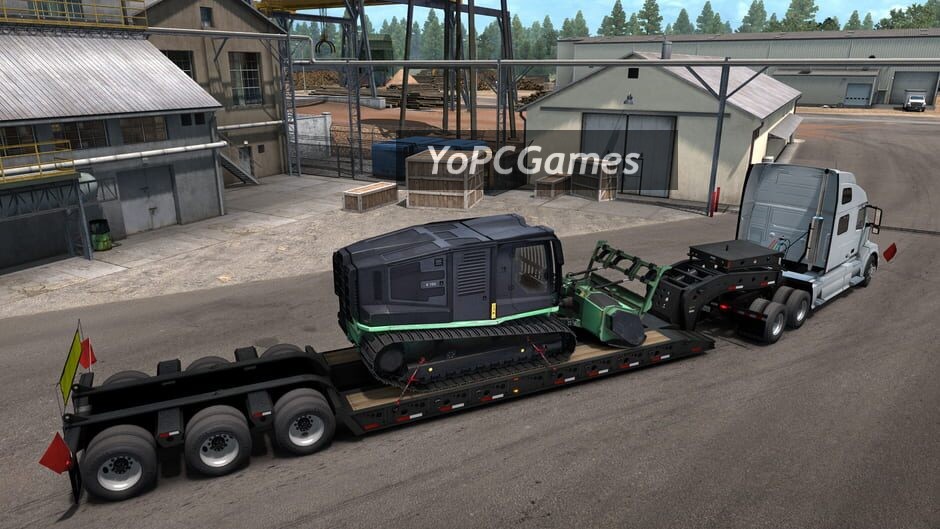 american truck simulator: forest machinery screenshot 3