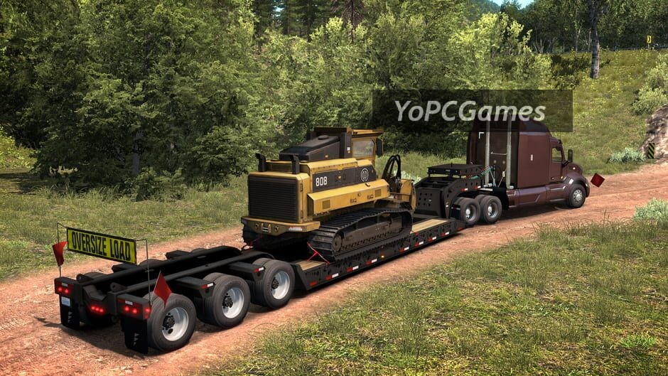 american truck simulator: forest machinery screenshot 4