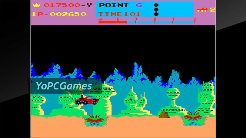 arcade archives: moon patrol screenshot 3