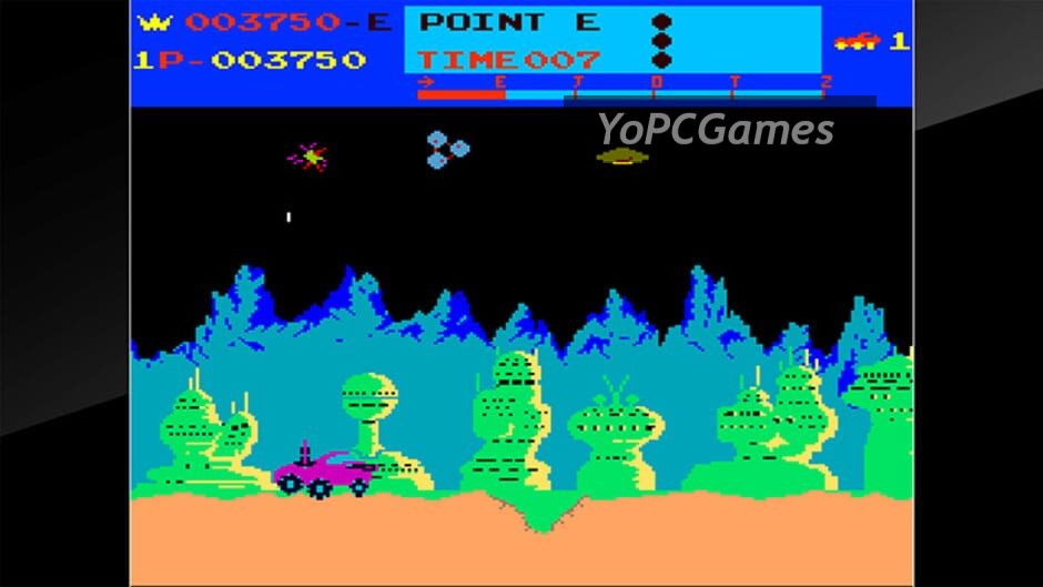 arcade archives: moon patrol screenshot 4