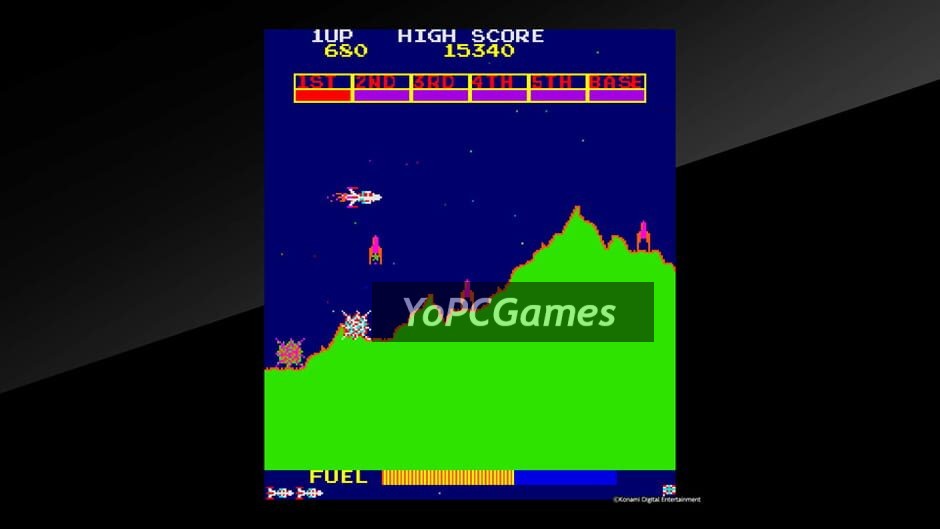 arcade archives: scramble screenshot 2