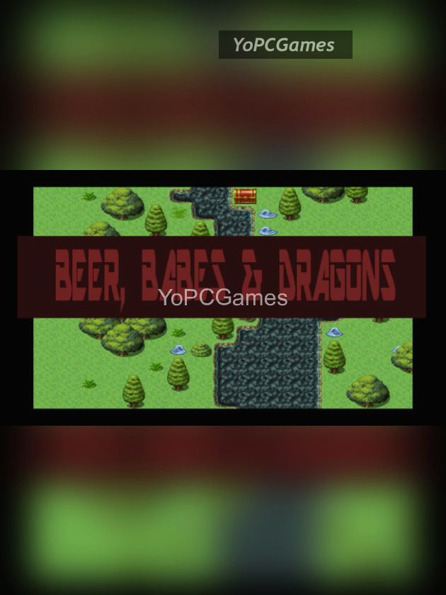 beer, babes and dragons poster