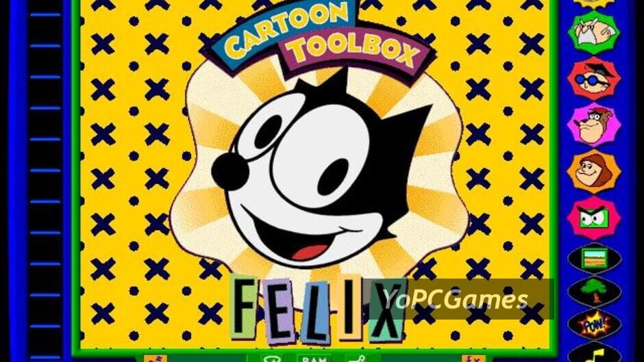 cartoon toolbox starring felix the cat screenshot 2