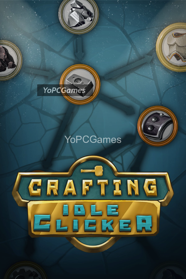 crafting idle clicker poster