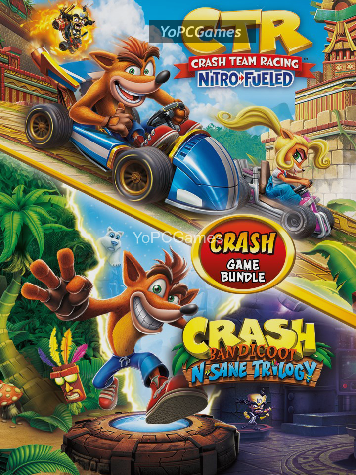 crash team racing nitro-fueled + crash bandicoot n