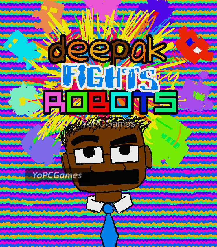 deepak fights robots poster