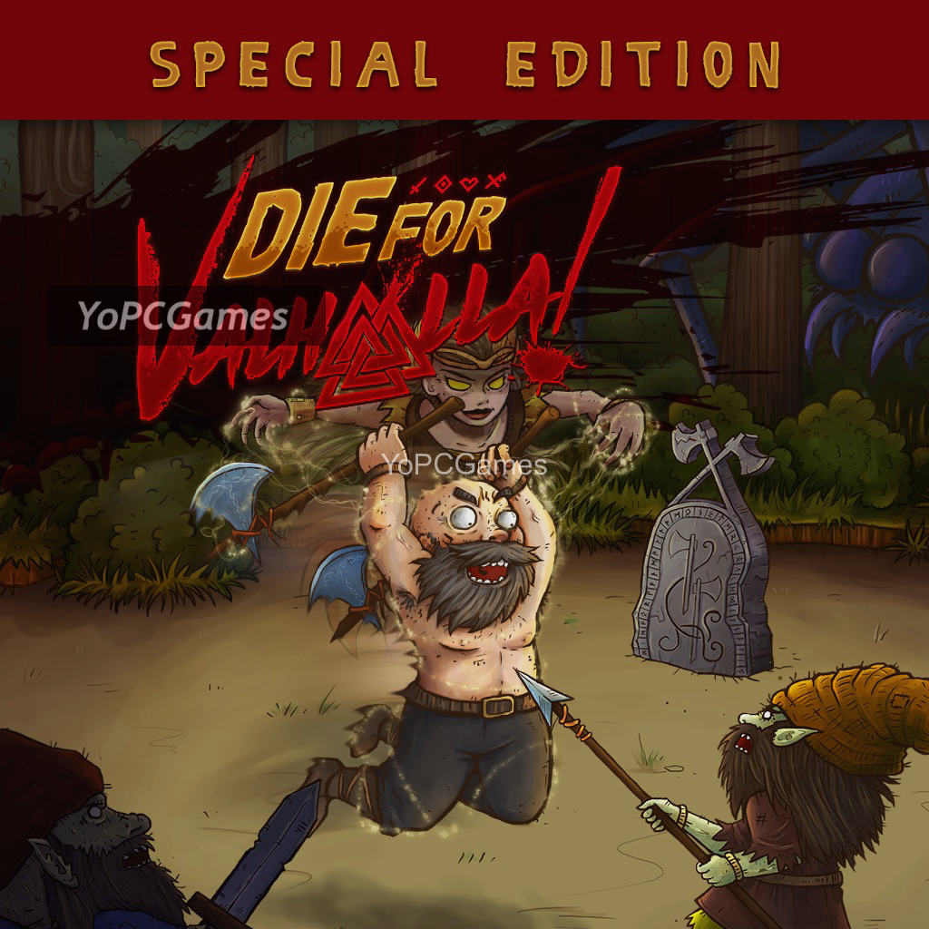 die for valhalla! - special edition poster