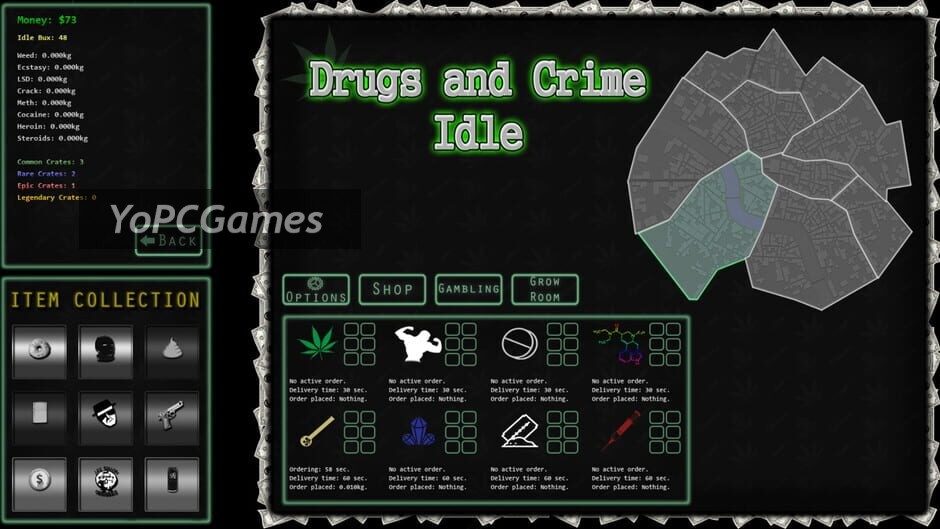 drugs and crime idle screenshot 2