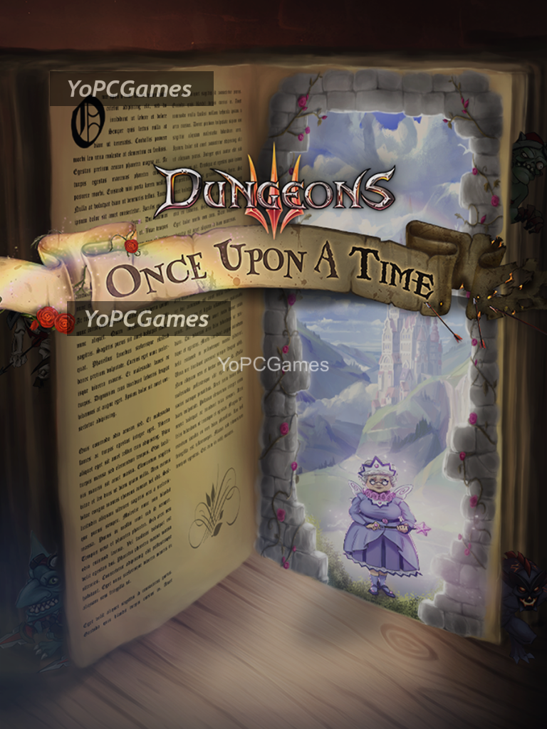 dungeons 3: once upon a time poster
