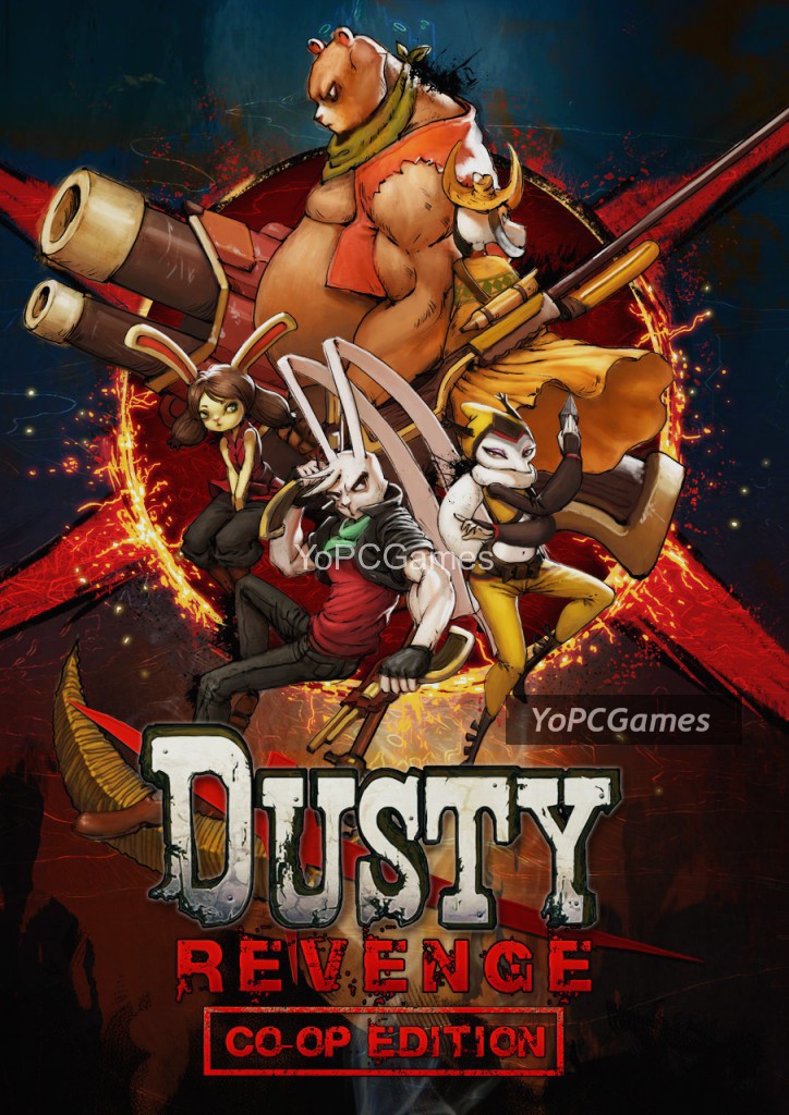 dusty revenge: co-op edition poster
