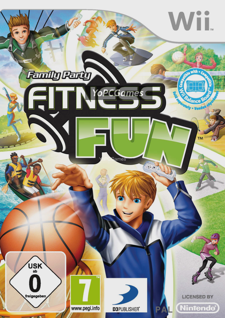 family party: fitness fun poster