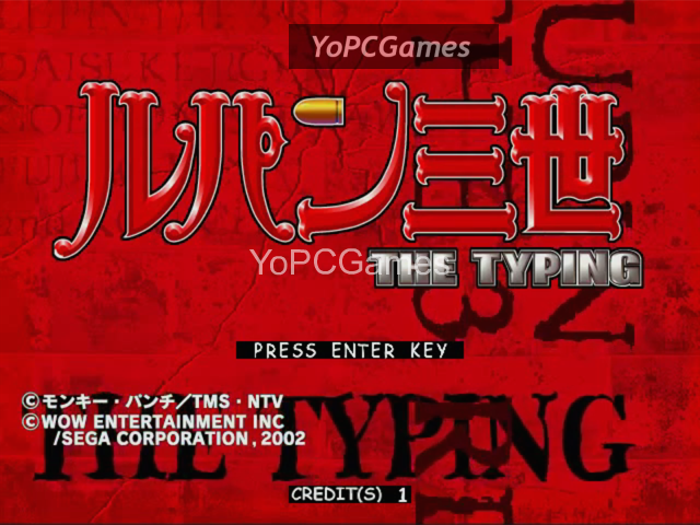 lupin the 3rd: the typing poster