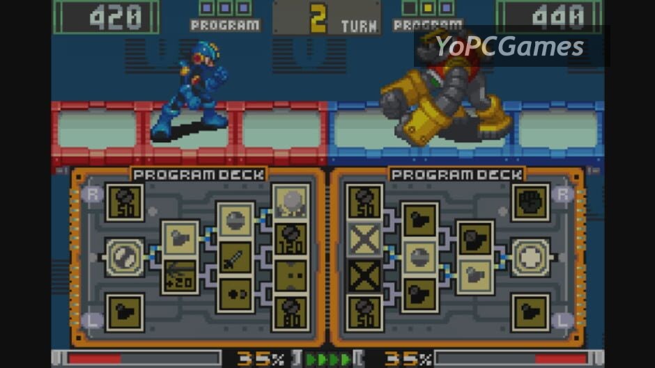 mega man battle chip challenge screenshot 3