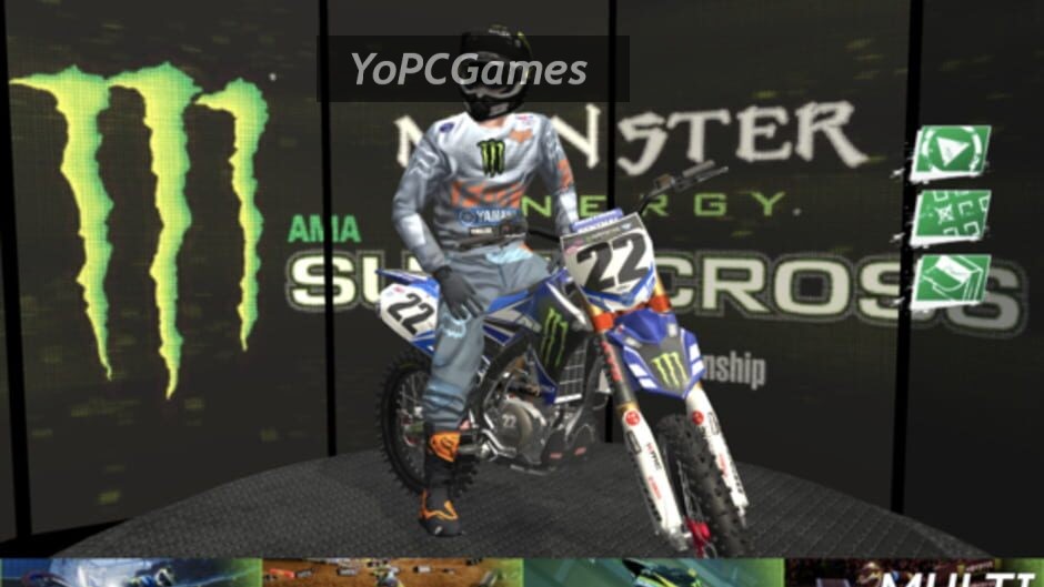 monster energy supercross - the official videogame screenshot 1