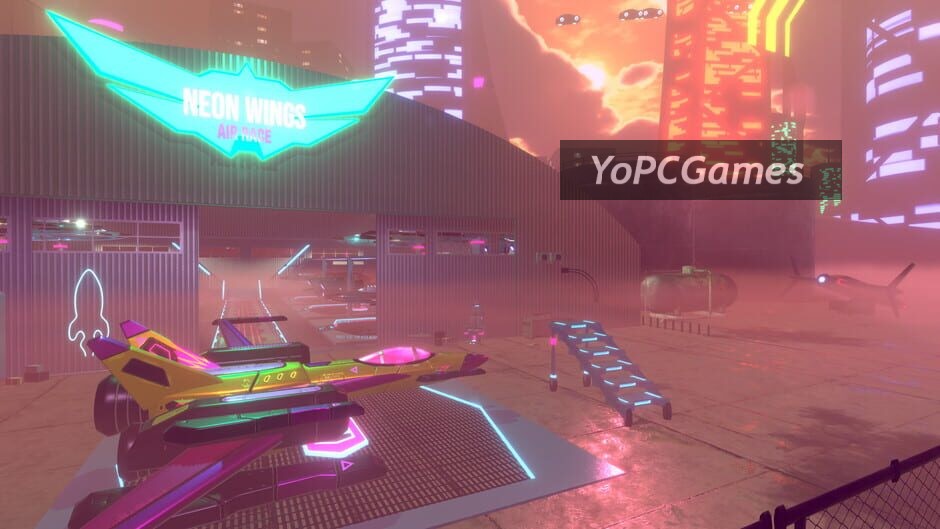 neon wings: air race screenshot 2