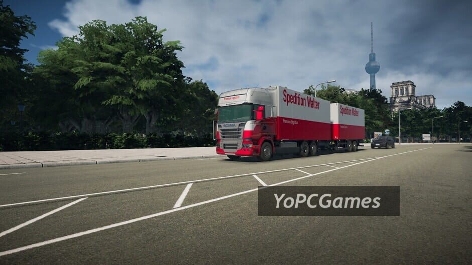 on the road: truck simulator screenshot 1