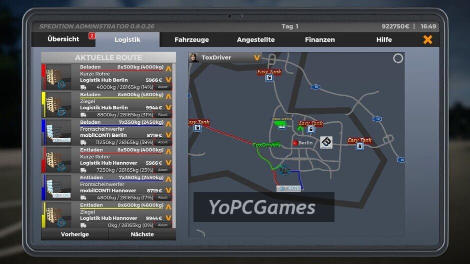 on the road: truck simulator screenshot 3