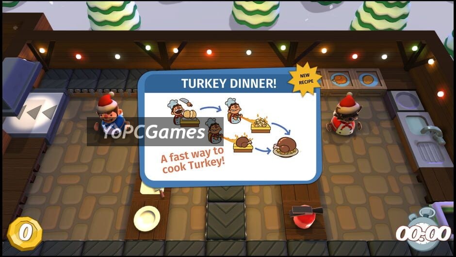 overcooked!: the festive seasoning screenshot 1