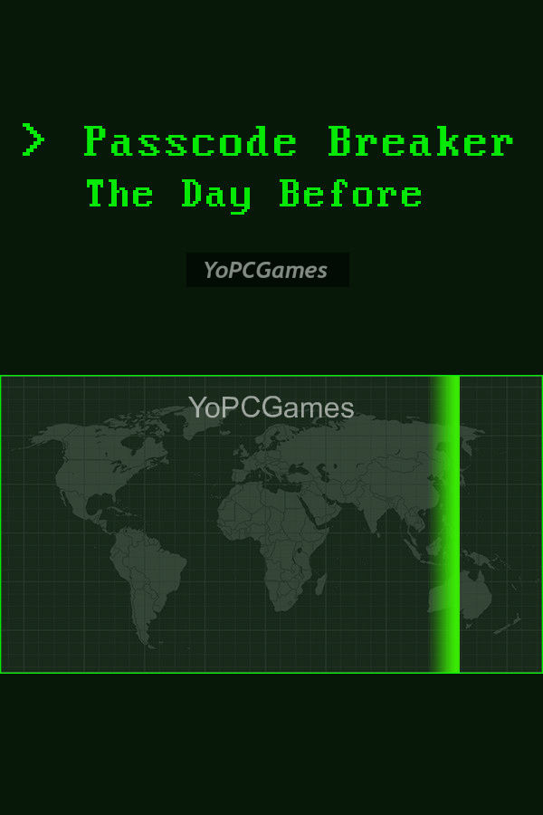 passcode breaker: the day before poster