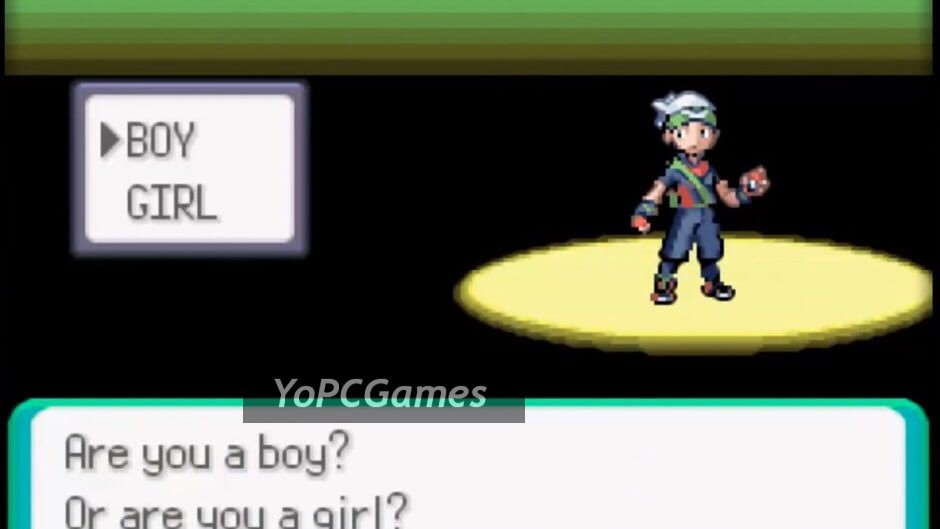 pokémon emerald screenshot 1