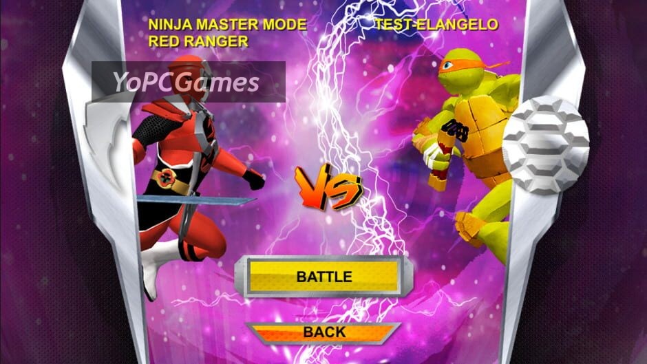 power rangers vs teenage mutant ninja turtles: ultimate hero clash 2 screenshot 5