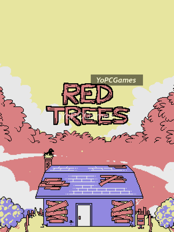 red trees cover