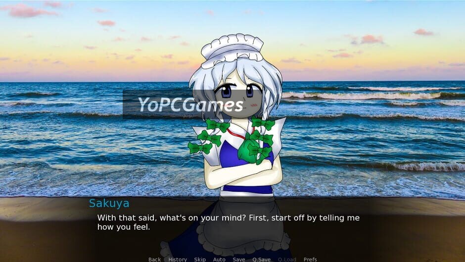 sakuya izayoi gives you advice and dabs screenshot 3