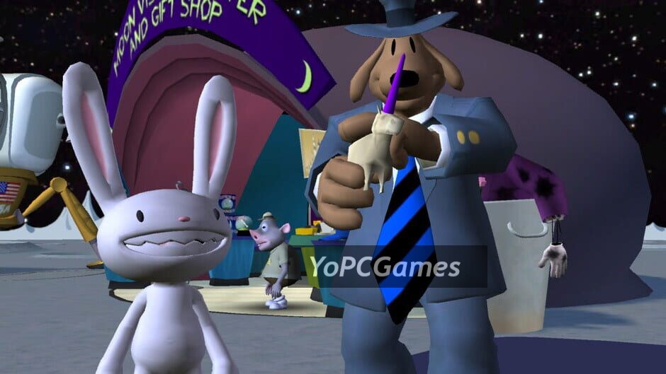 sam & max: save the world - episode 6: bright side of the moon screenshot 1