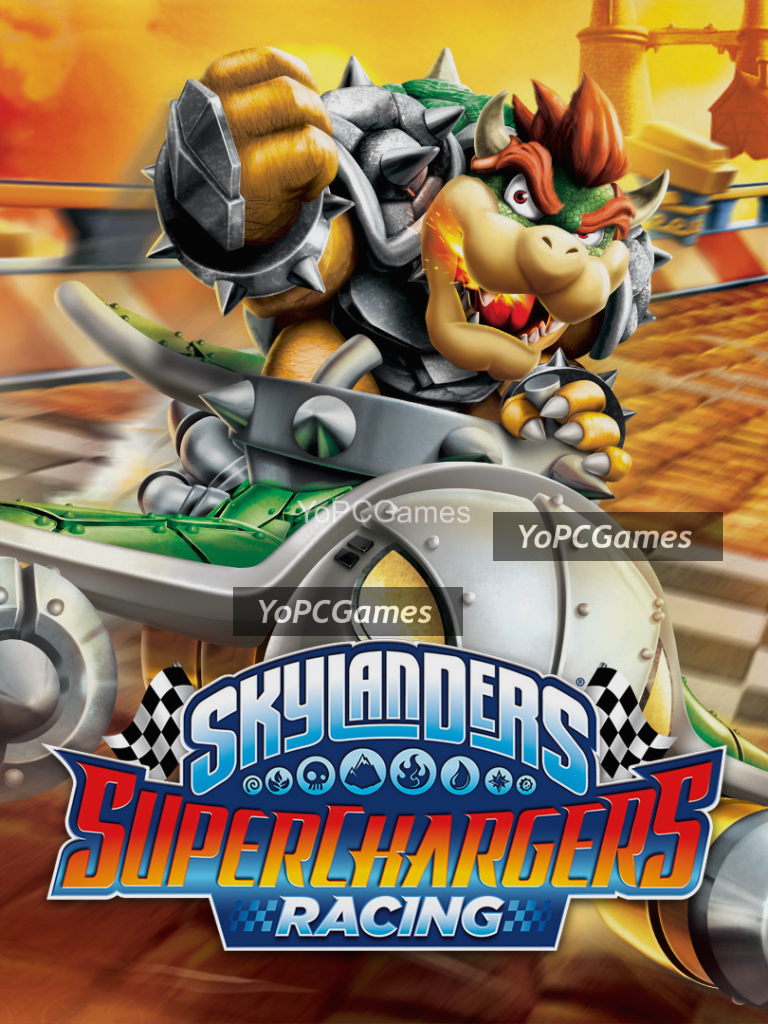 skylanders: superchargers racing cover