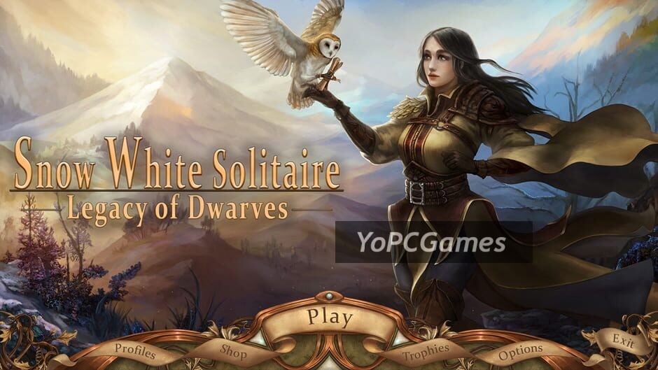 snow white solitaire. legacy of dwarves screenshot 1