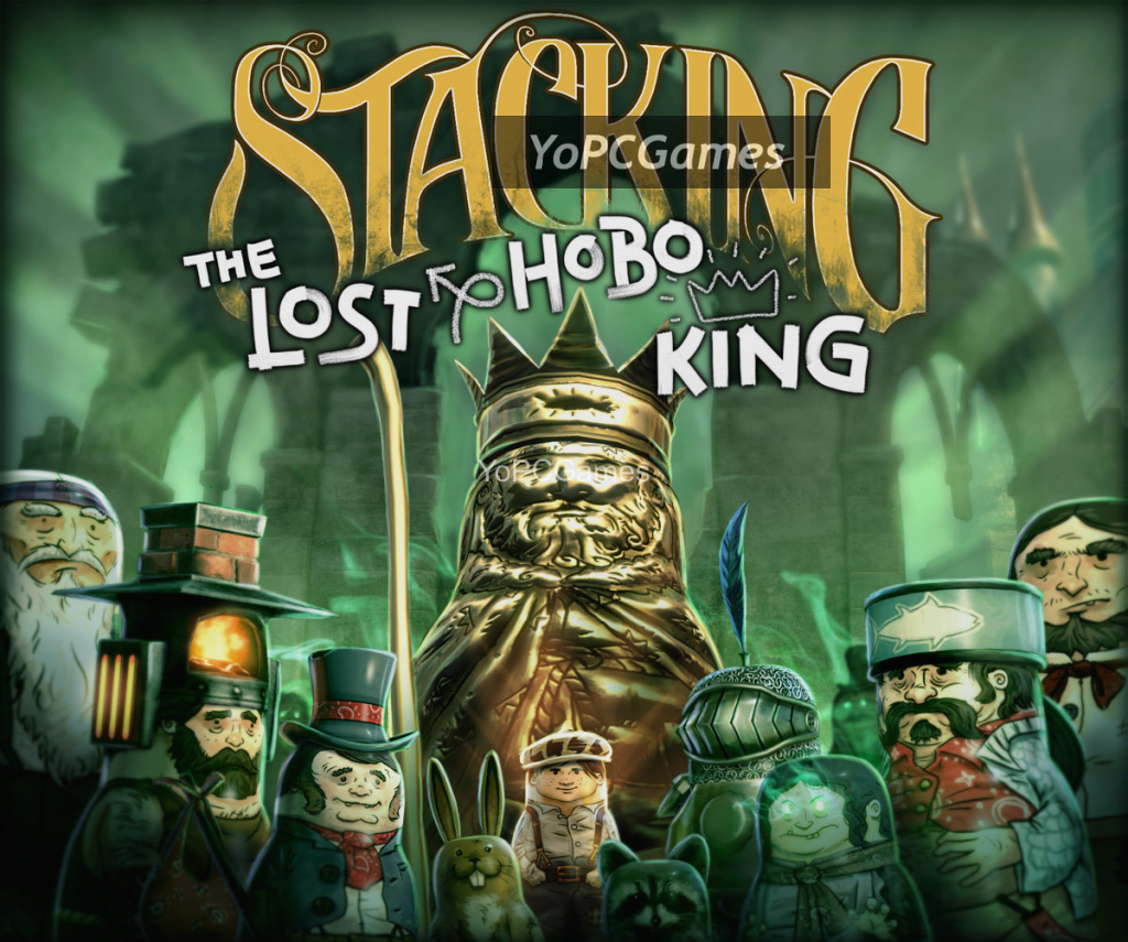 stacking: the lost hobo king cover