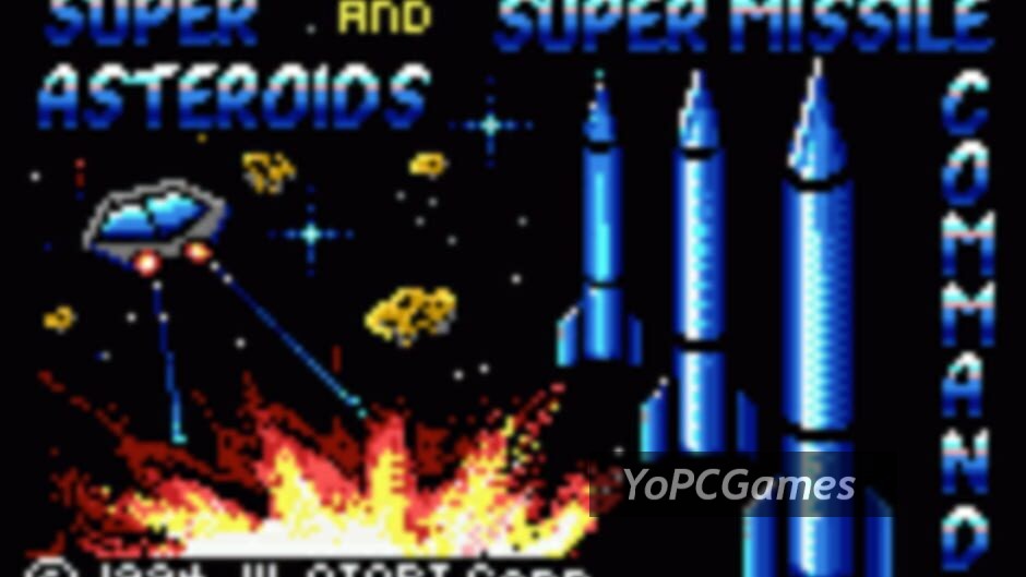super asteroids & missile command screenshot 3
