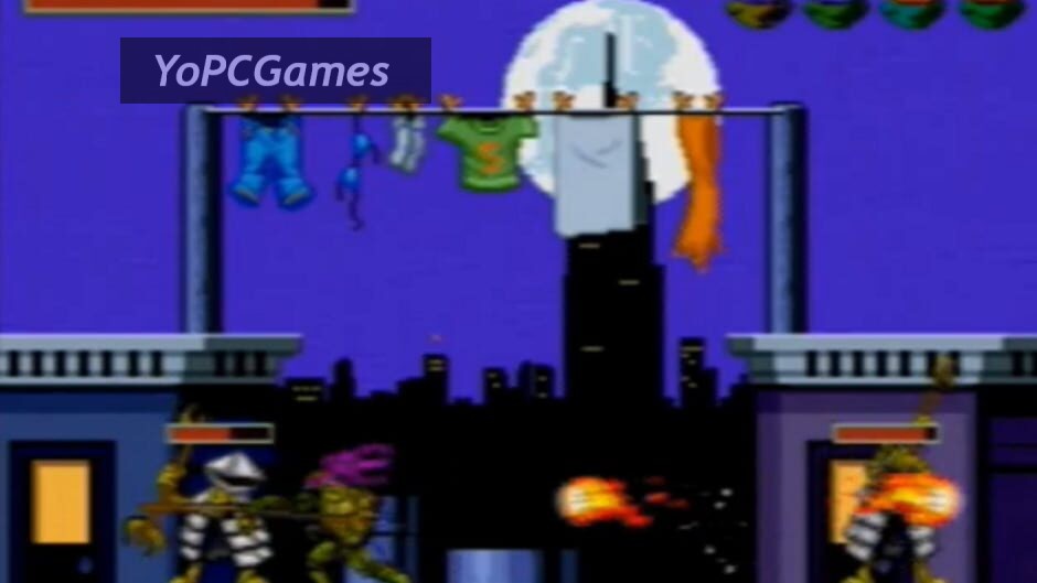 teenage mutant ninja turtles: battle of the city screenshot 1