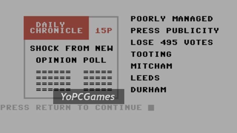 the election game screenshot 2