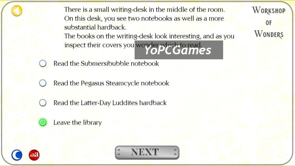 victoriana - steampunk text adventure screenshot 2