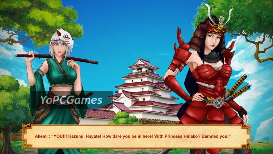 waifu hunter: episode 1 - the runaway samurai screenshot 2