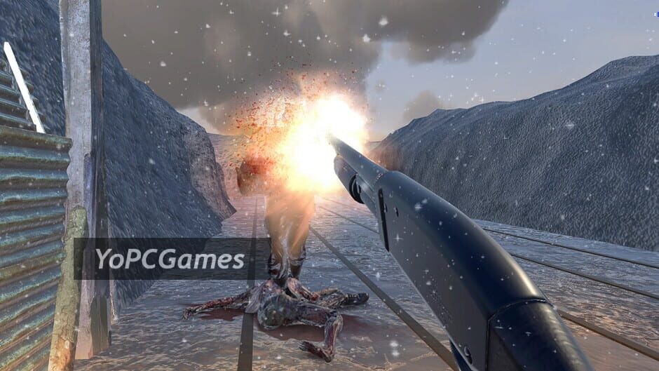 world war 2 winter gun range vr simulator screenshot 4