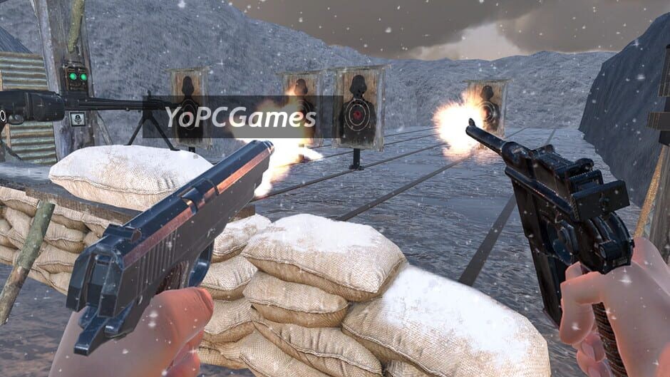 world war 2 winter gun range vr simulator screenshot 5