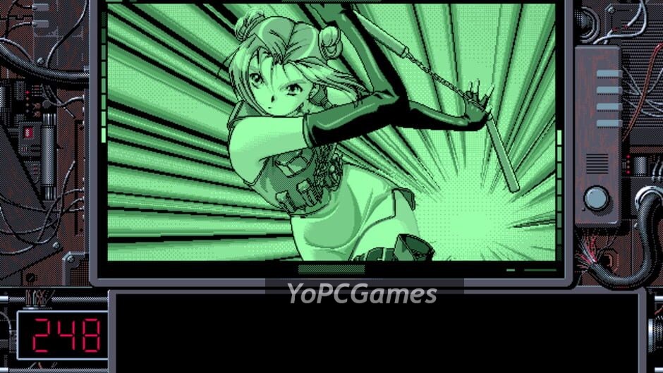 x-girl: cyber punk adventure screenshot 2